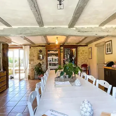 La Vigne, Avec Piscine & Jacuzzi-15 Pers مارتيل